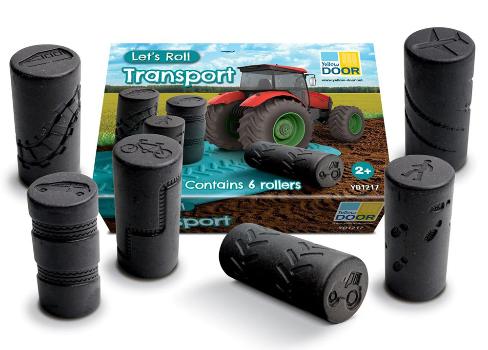 Let's Roll - Transport Playdough Rollers