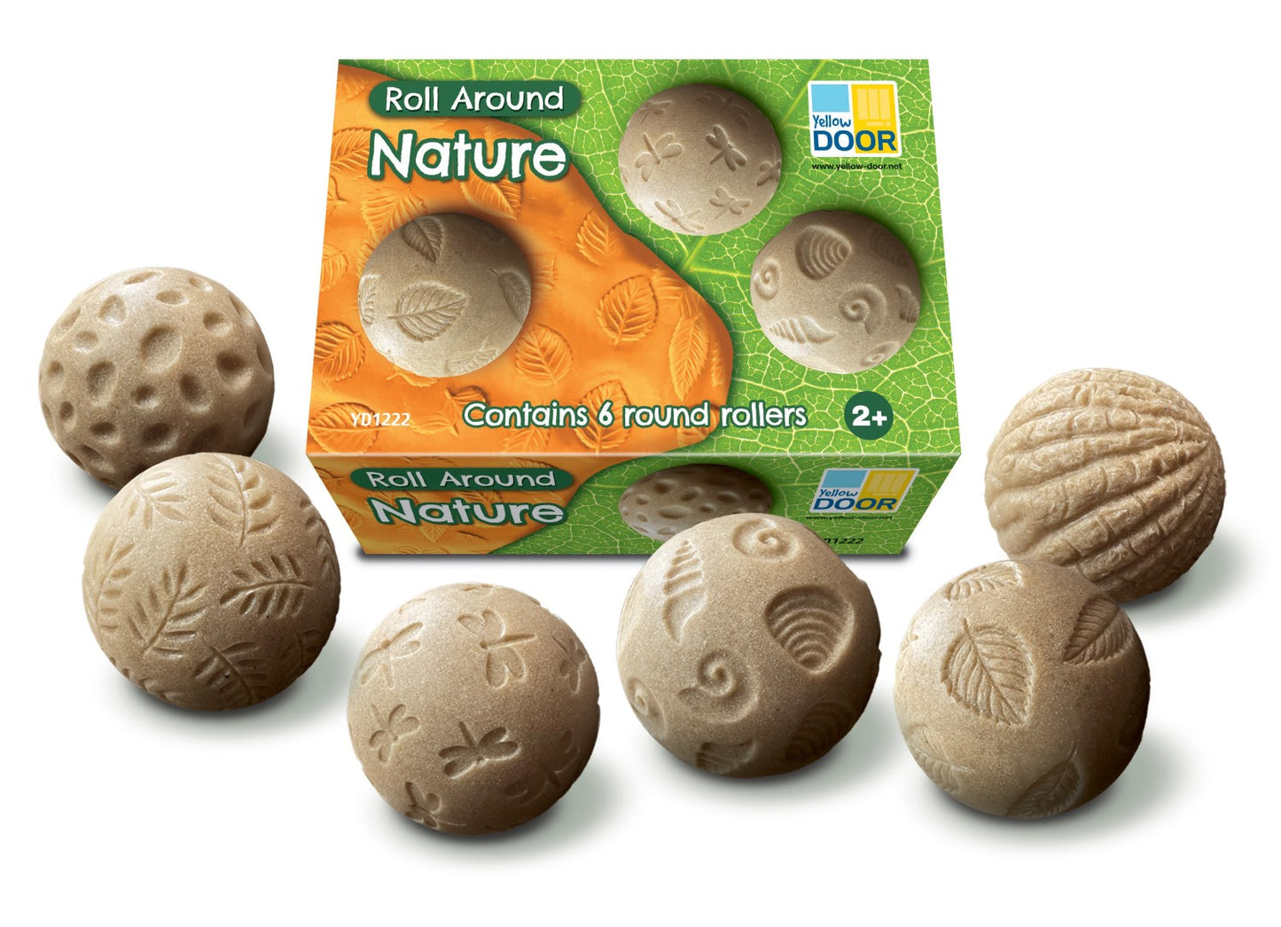 Roll Around - Nature Playdough Rollers