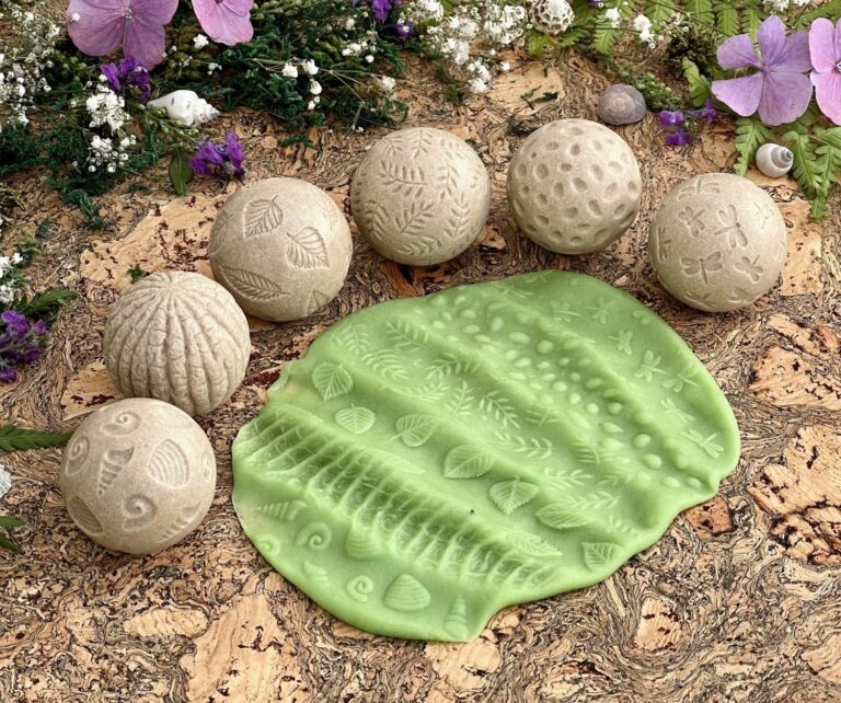 Roll Around - Nature Playdough Rollers