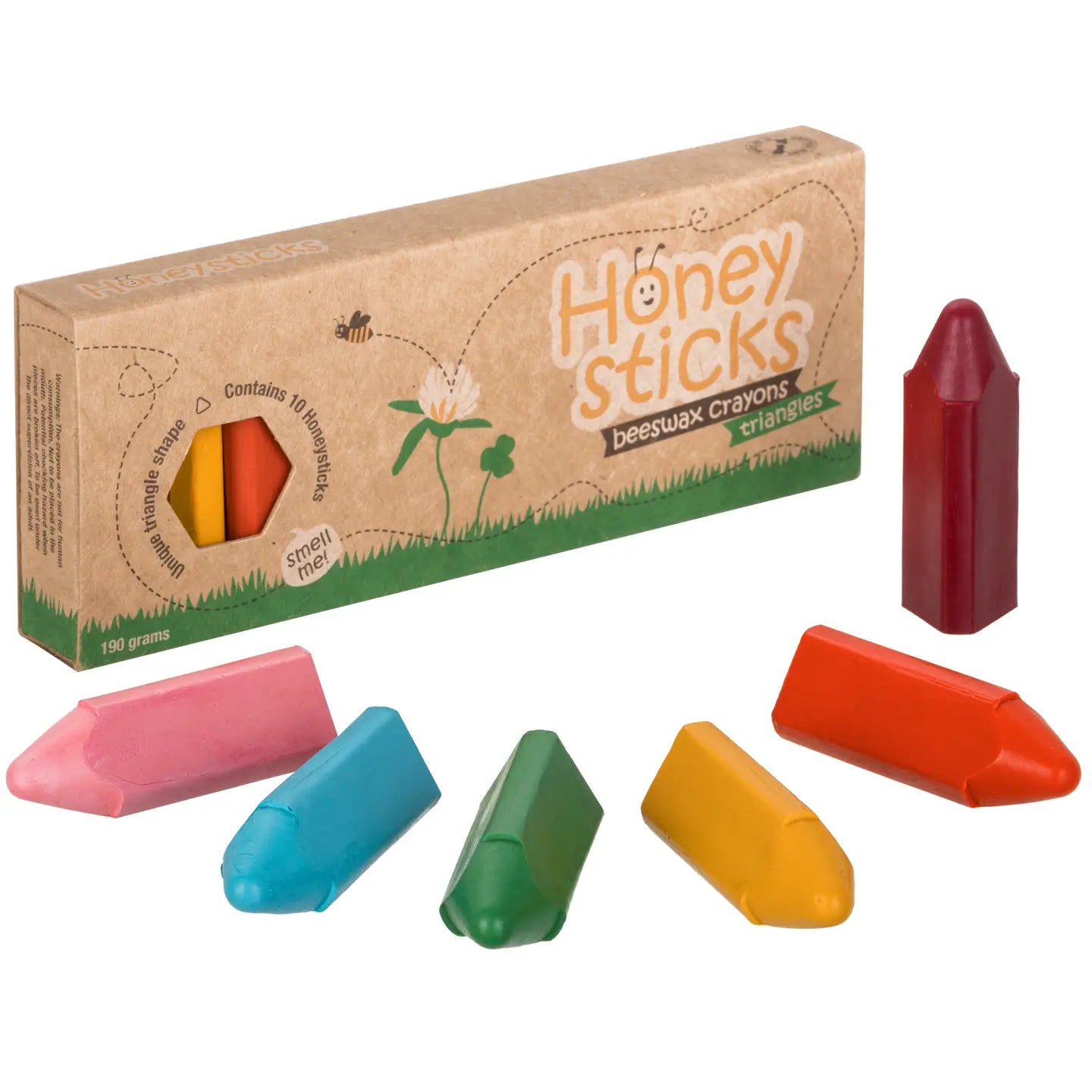 Honeysticks Triangles Crayons