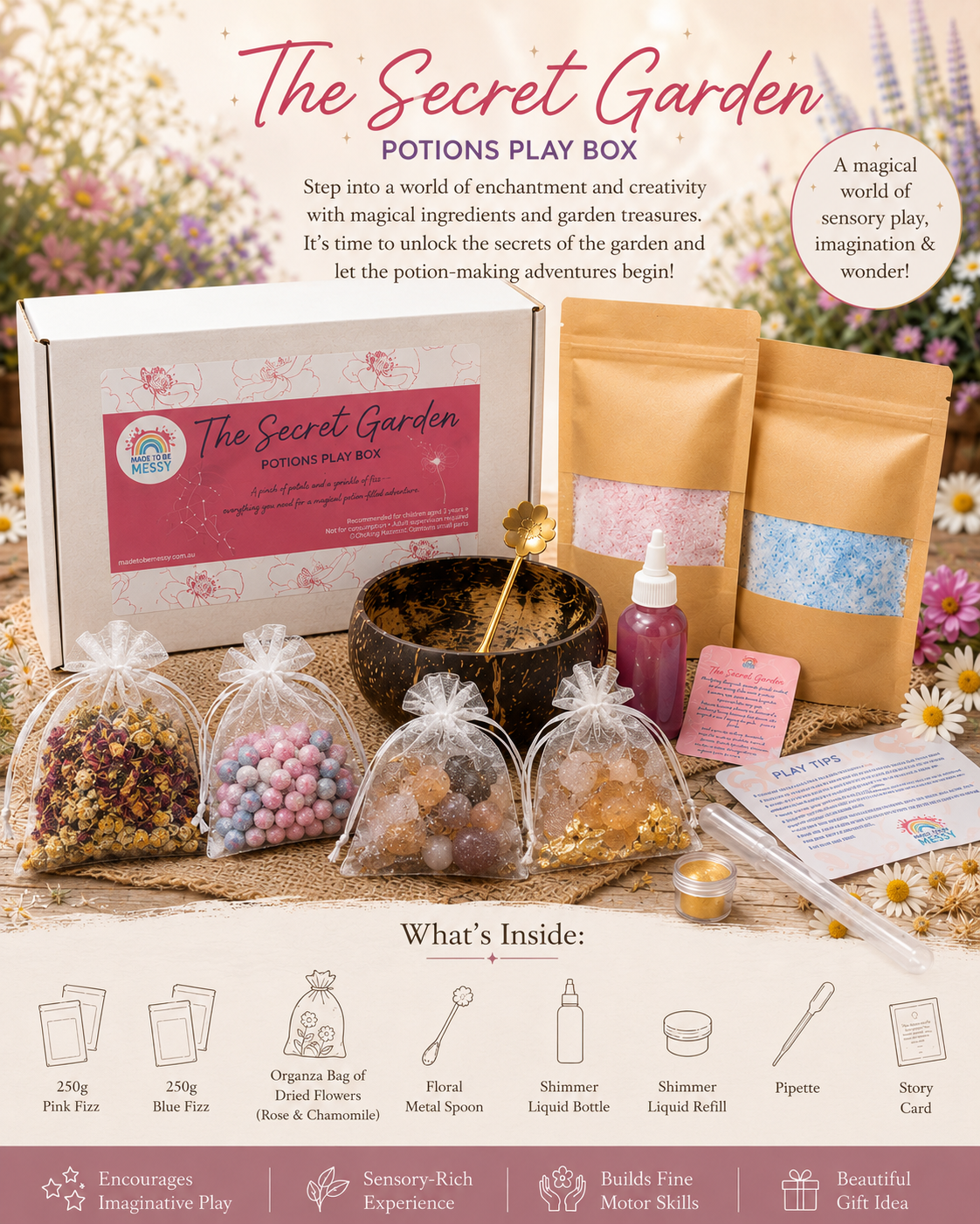 The Secret Garden Potions Play Box