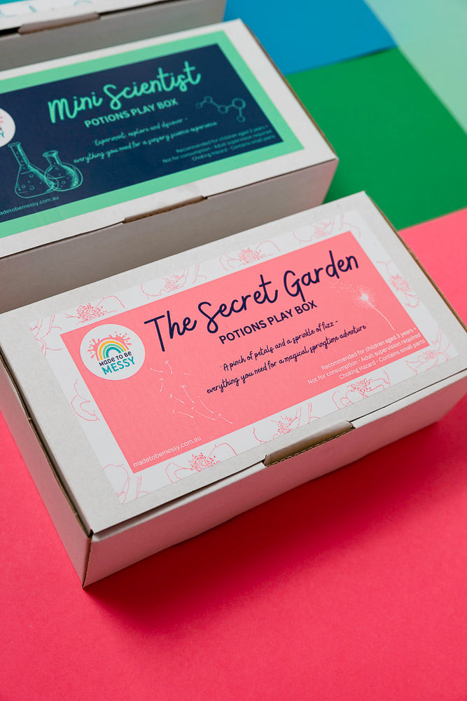 Mini Secret Garden Potions Play Box