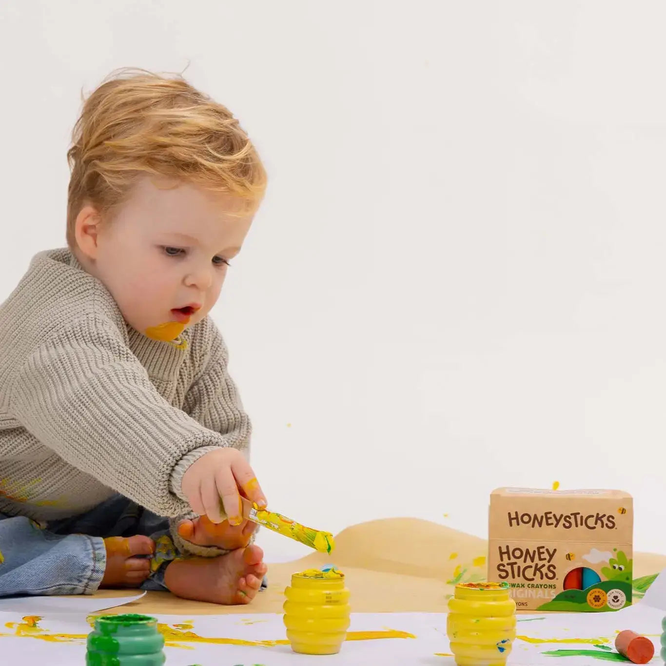 Honeysticks My First Paint Brush Set