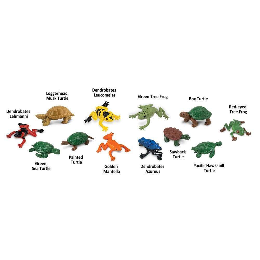 Safari Ltd Frogs and Turtles Toob