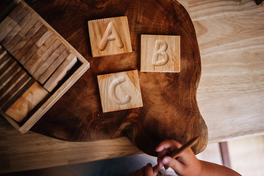 Spelling and Tracing Tray Capital Letters