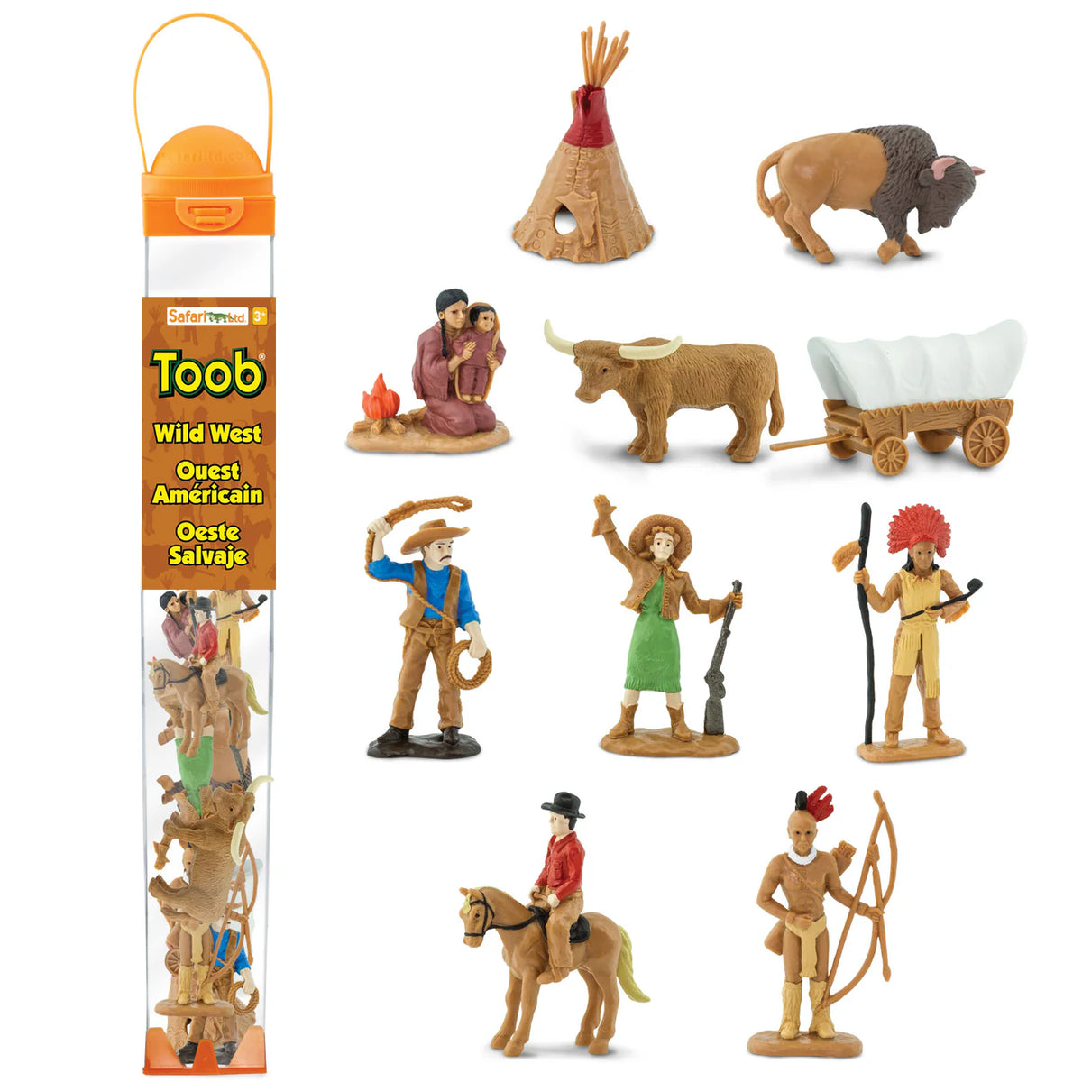 Sware Toob Safari Ltd Wild West Toob – Made to be Messy