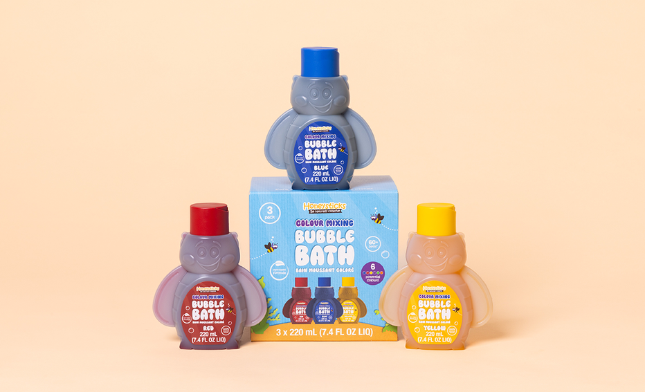 Honeysticks Colour Mixing Bubble Bath