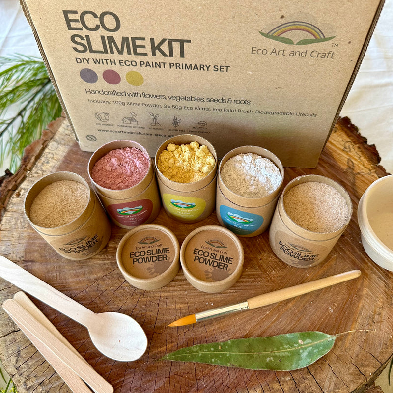 Eco Slime Kit - Create Your Own Natural Rainbow Slime